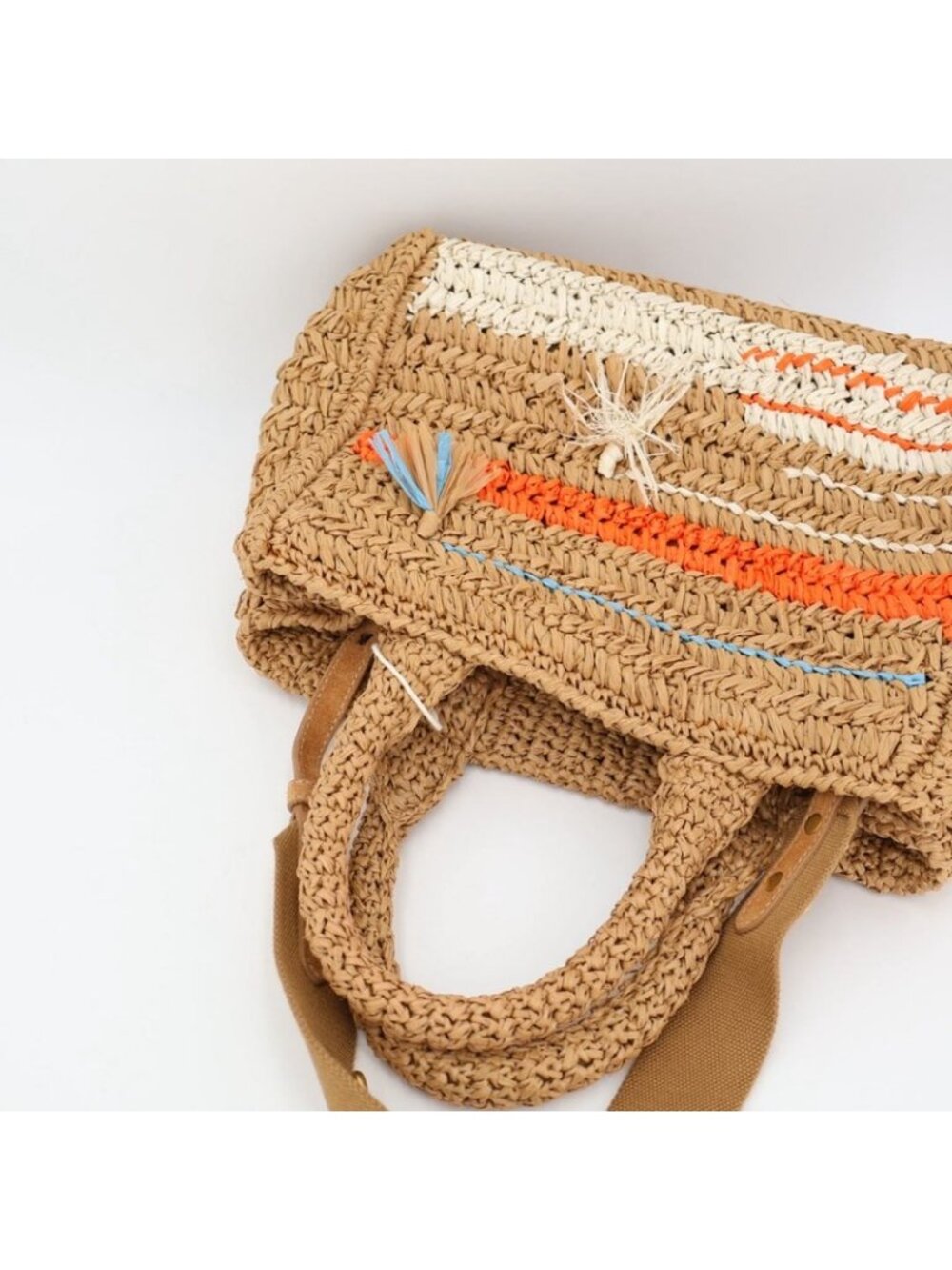 Prada Copy Raffia Basket Tote - Picture 8 of 9